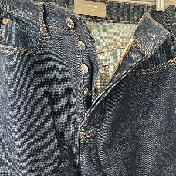 Everlane Raw stretch denim / high waist size 28 - Picture 5 of 9